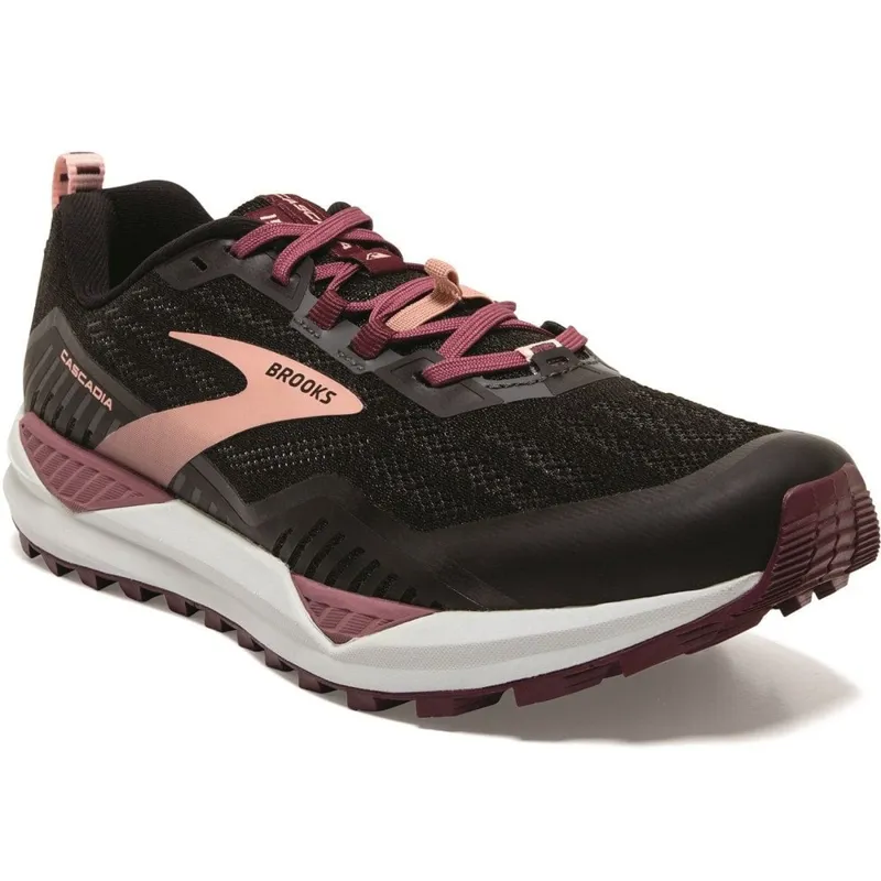 Brooks Women's Cascadia 15 - Black/Ebony-2